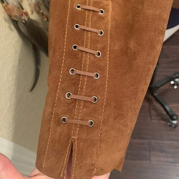 Cripple Creek Suede Fringe Ladies Jacket size XXL - Picture 8 of 10